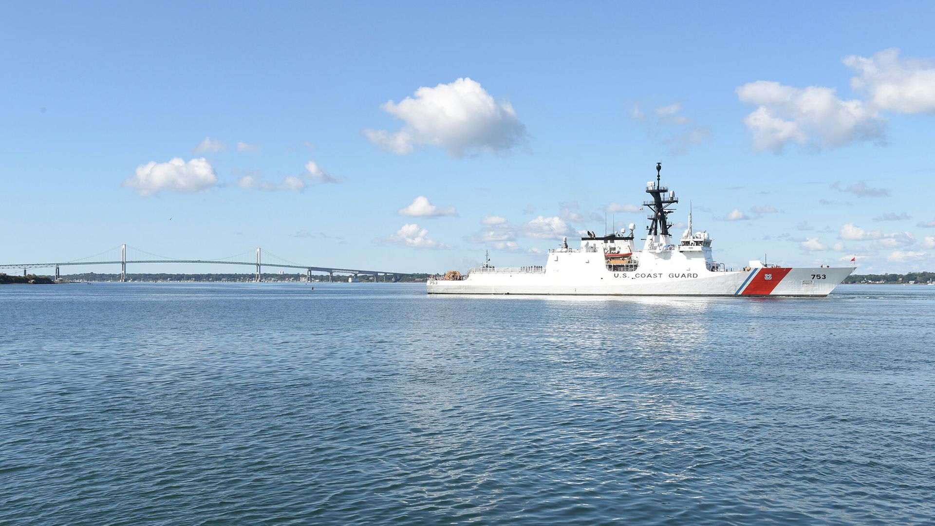 Корабль американской береговой охраны USCGC Hamilton (WMSL-753) Корабль американской береговой охраны USCGC Hamilton (WMSL-753) - РИА Новости, 1920, 21.03.2026