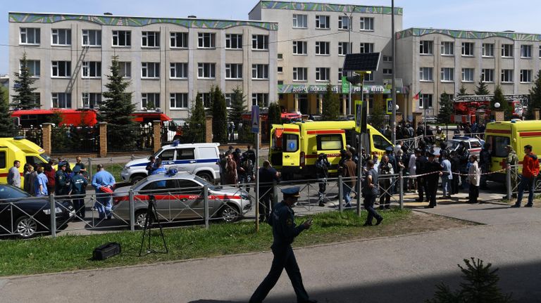 Стрельба у школы в Казани Стрельба у школы в Казани