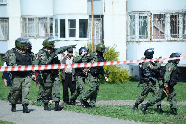 Стрельба у школы в Казани Стрельба у школы в Казани