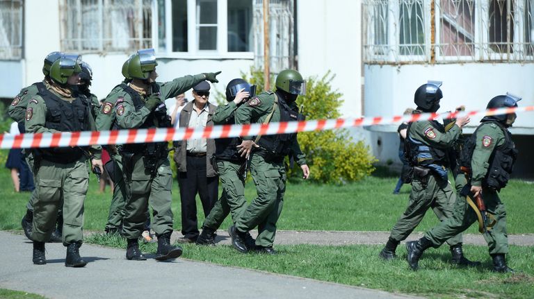 Стрельба у школы в Казани Стрельба у школы в Казани