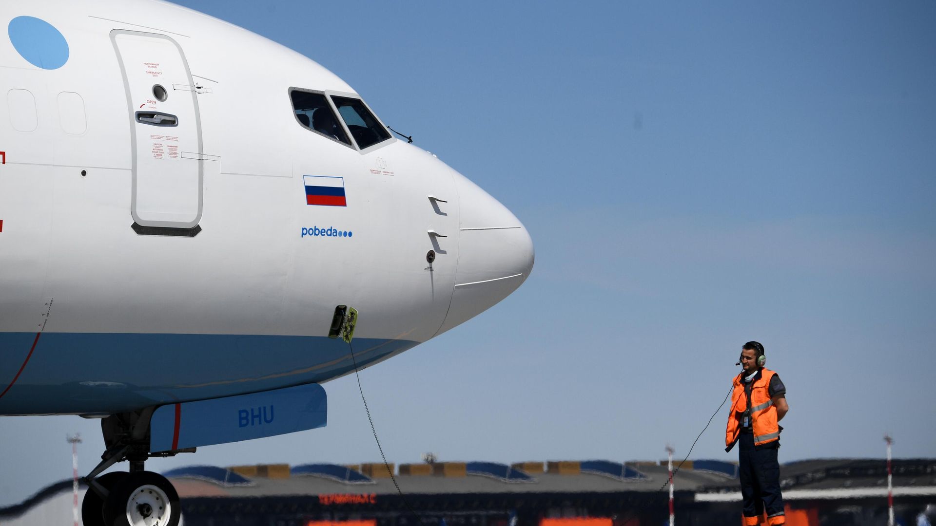 Самолет Boeing 737-800 авиакомпании Победа в аэропорту Шереметьево Самолет Boeing 737-800 авиакомпании Победа в аэропорту Шереметьево - РИА Новости, 1920, 21.11.2023
