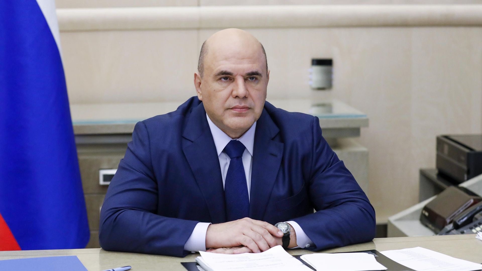 Председатель правительства РФ Михаил Мишустин Председатель правительства РФ Михаил Мишустин - РИА Новости, 1920, 15.05.2021