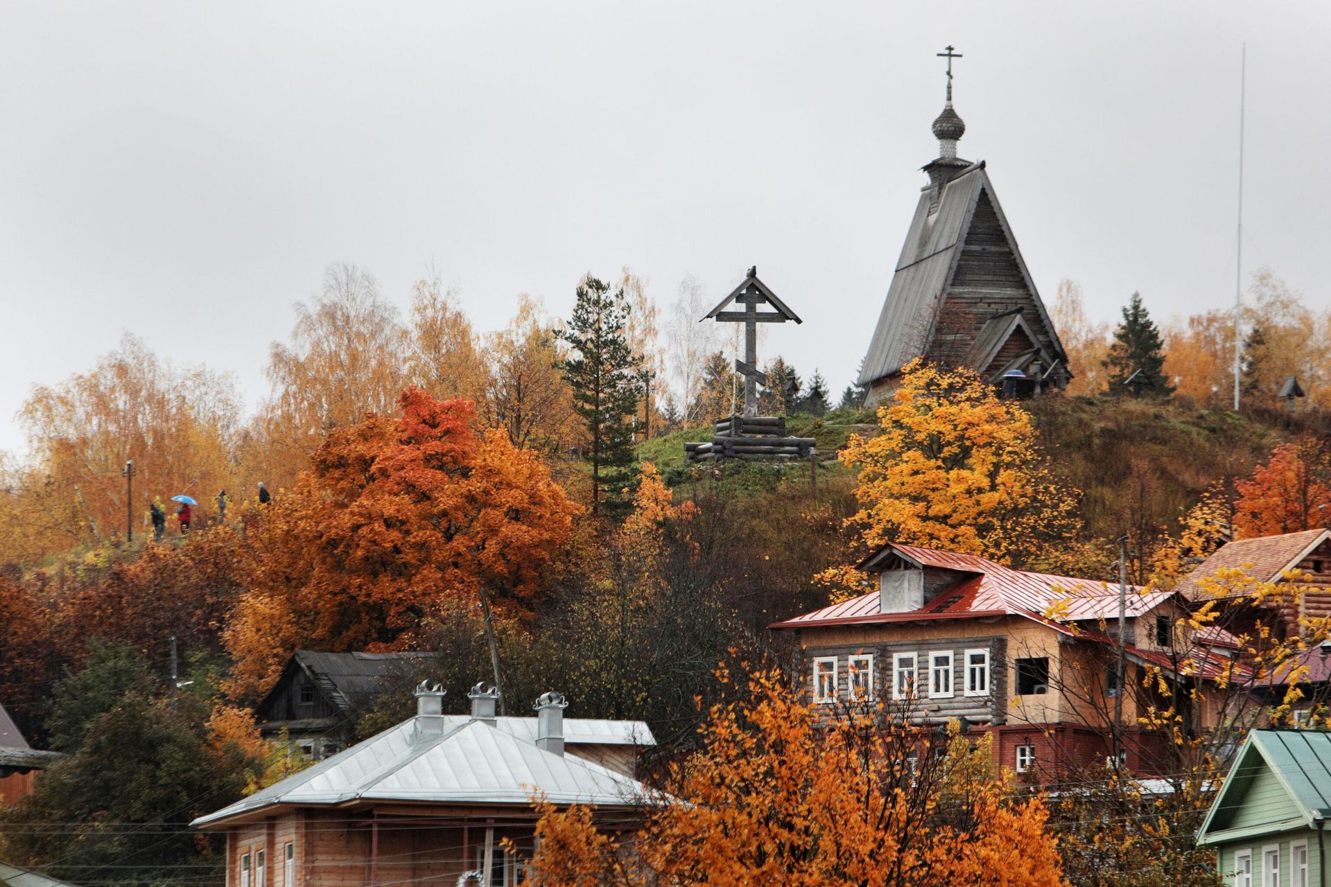 Осень в городе Плёс