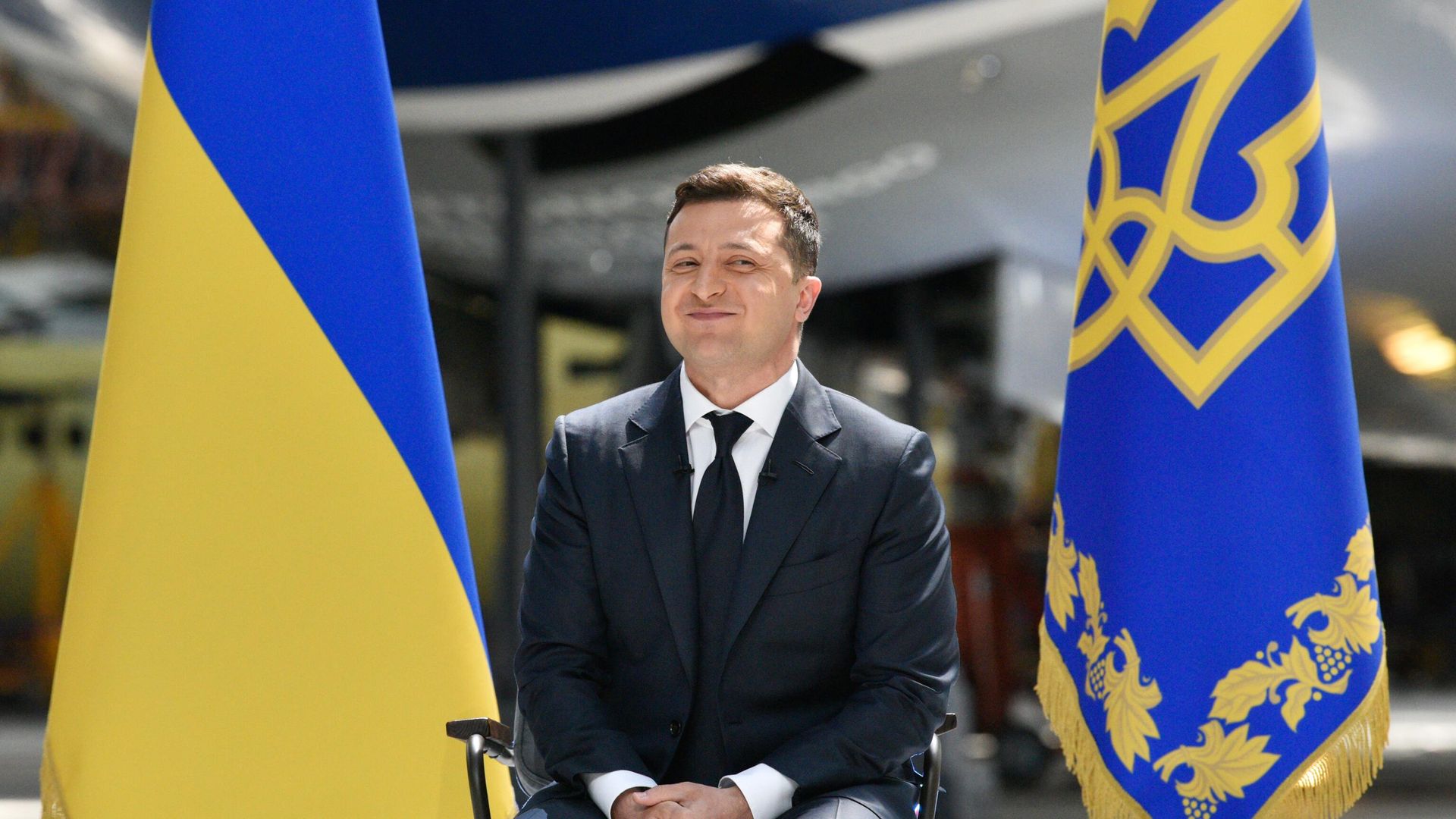 Президент Украины Владимир Зеленский Президент Украины Владимир Зеленский - РИА Новости, 1920, 13.08.2021