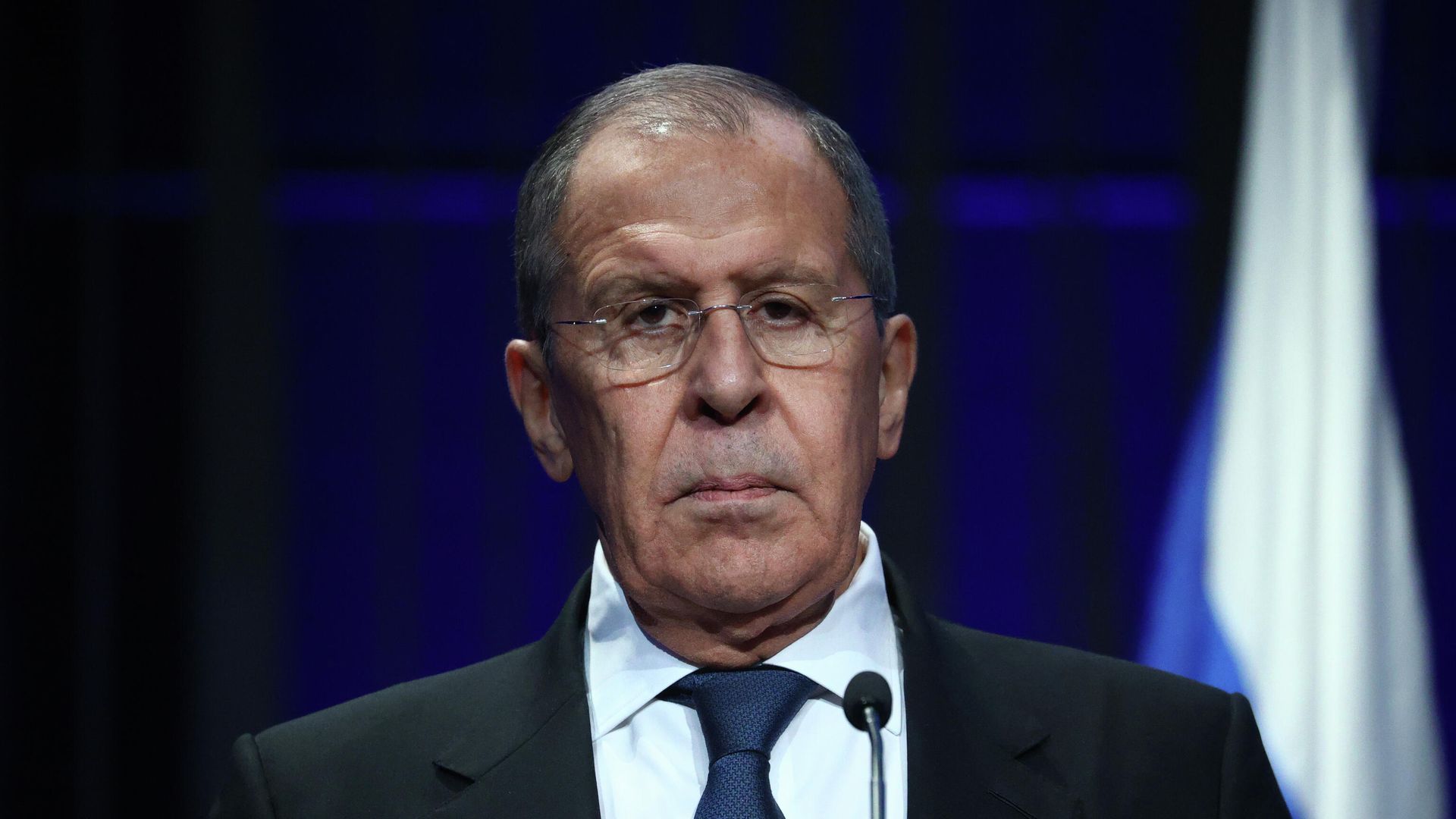 Министр иностранных дел РФ Сергей Лавров на пресс-конференции по итогам встречи с министром иностранных дел Исландии Гудлёйгуром Тором Тордарсоном  - РИА Новости, 1920, 21.05.2021