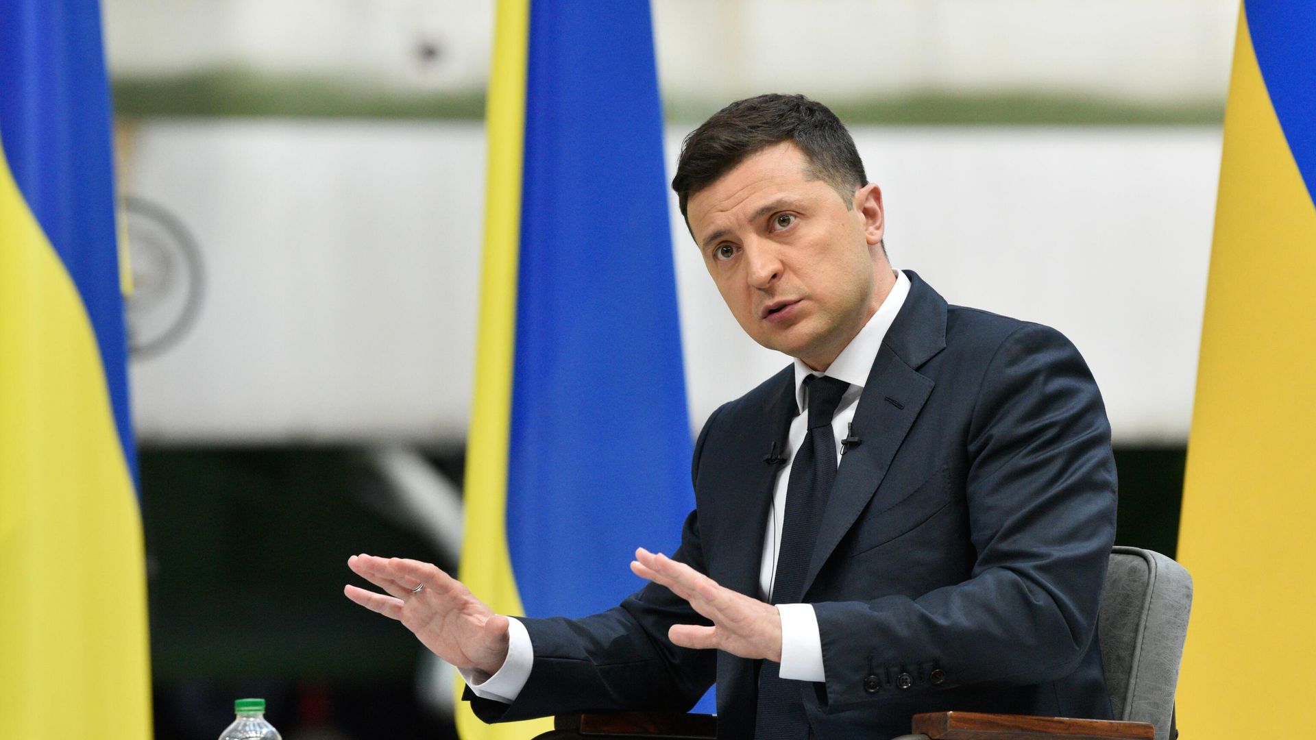 Президент Украины Владимир Зеленский Президент Украины Владимир Зеленский - РИА Новости, 1920, 04.07.2021