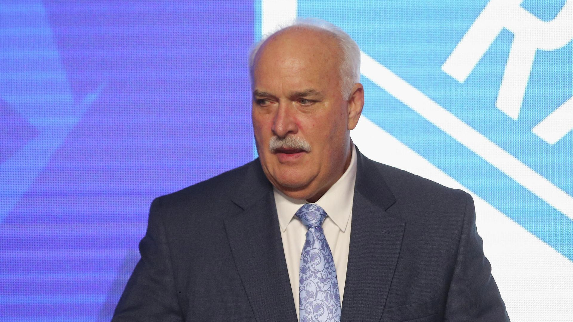 VANCOUVER, BRITISH COLUMBIA - JUNE 21: John Davidson attends the 2019 NHL Draft at the Rogers Arena on June 21, 2019 in Vancouver, Canada. Bruce Bennett/Getty Images/AFP (Photo by BRUCE BENNETT / GETTY IMAGES NORTH AMERICA / Getty Images via AFP) VANCOUVER, BRITISH COLUMBIA - JUNE 21: John Davidson attends the 2019 NHL Draft at the Rogers Arena on June 21, 2019 in Vancouver, Canada. Bruce Bennett/Getty Images/AFP (Photo by BRUCE BENNETT / GETTY IMAGES NORTH AMERICA / Getty Images via AFP) - РИА Новости, 1920, 20.05.2021
