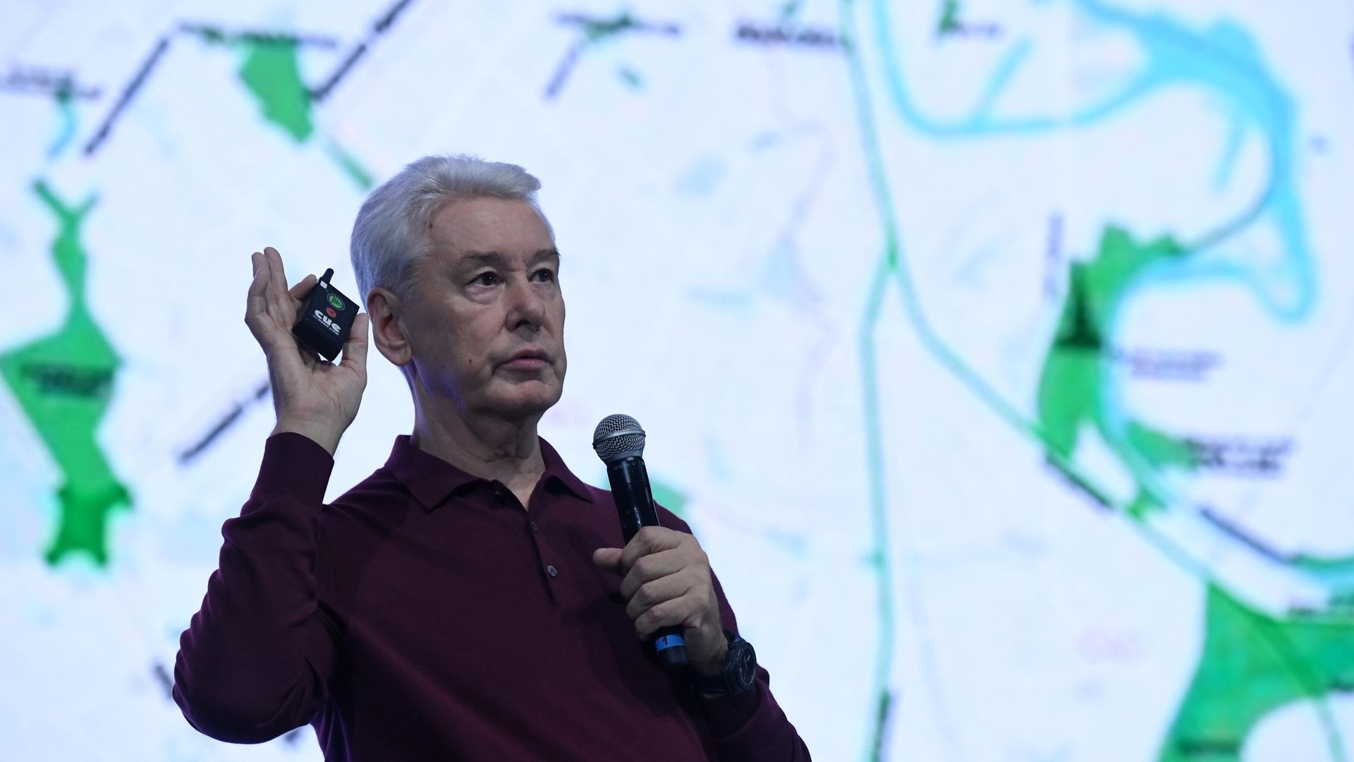 Мэр Москвы Сергей Собянин во время выступления на просветительском марафоне Новое знание - РИА Новости, 1920, 26.05.2021