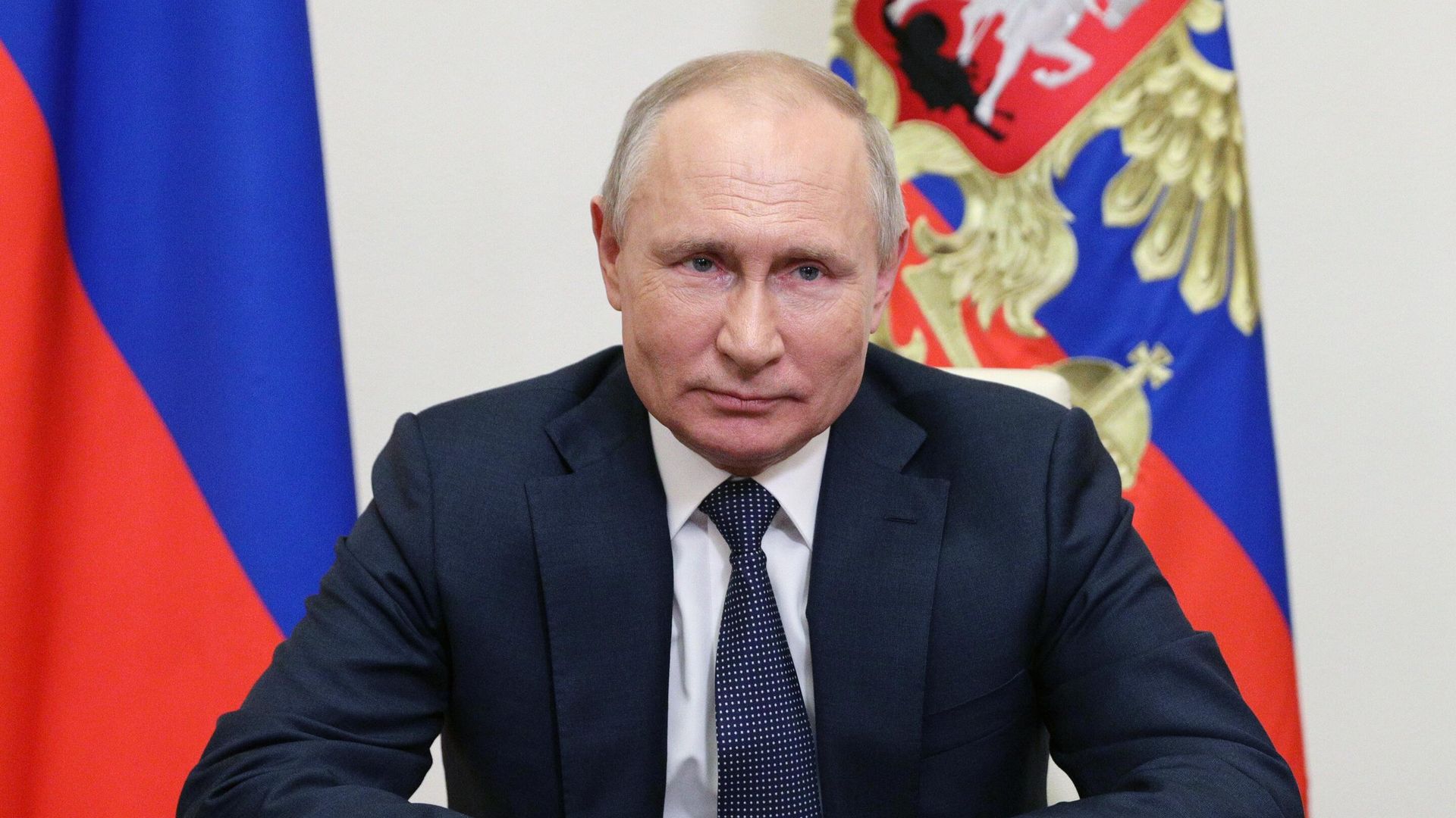 Президент РФ Владимир Путин выступает с видеоприветствием к участникам онлайн-марафона Новое знание Президент РФ Владимир Путин выступает с видеоприветствием к участникам онлайн-марафона Новое знание - РИА Новости, 1920, 02.06.2021