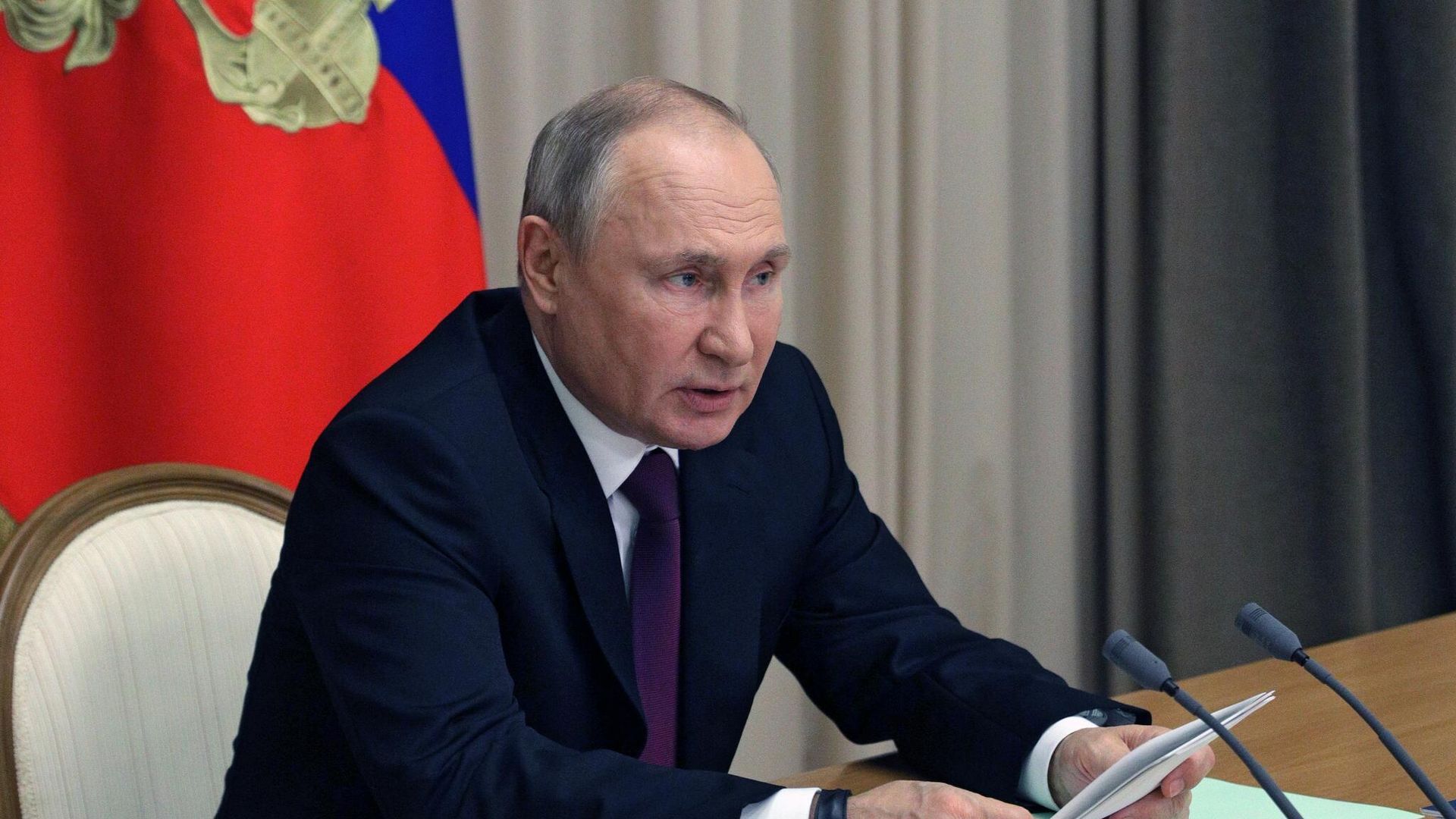 Президент РФ Владимир Путин проводит совещание по вопросам развития Вооруженных сил РФ с руководством министерства обороны РФ и представителями предприятий оборонно-промышленного комплекса Президент РФ Владимир Путин проводит совещание по вопросам развития Вооруженных сил РФ с руководством министерства обороны РФ и представителями предприятий оборонно-промышленного комплекса - РИА Новости, 1920, 25.05.2021