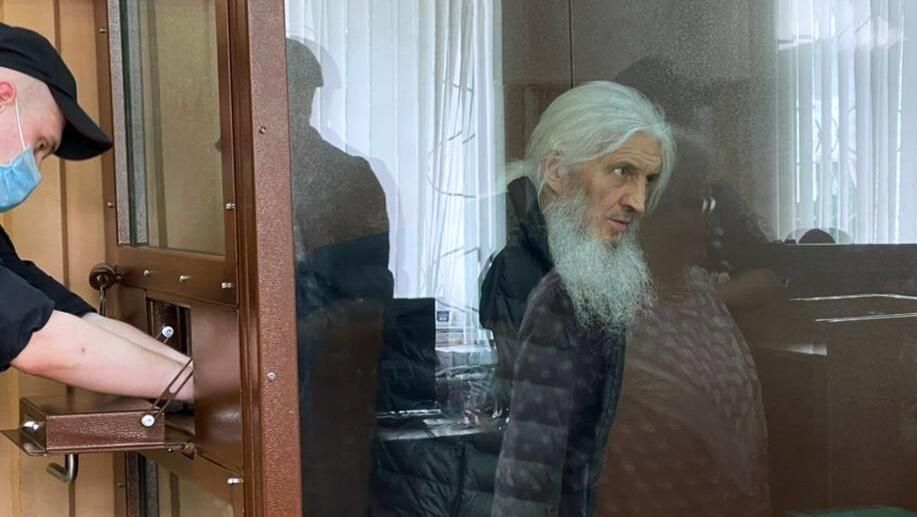 Бывший схимонах Сергий (Николай Романов) на заседании в Басманном суде Москвы Бывший схимонах Сергий (Николай Романов) на заседании в Басманном суде Москвы - РИА Новости, 1920, 21.03.2022