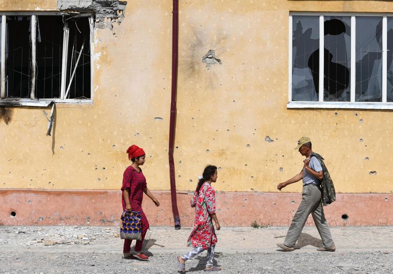 Ситуация на границе Киргизии и Таджикистана Ситуация на границе Киргизии и Таджикистана