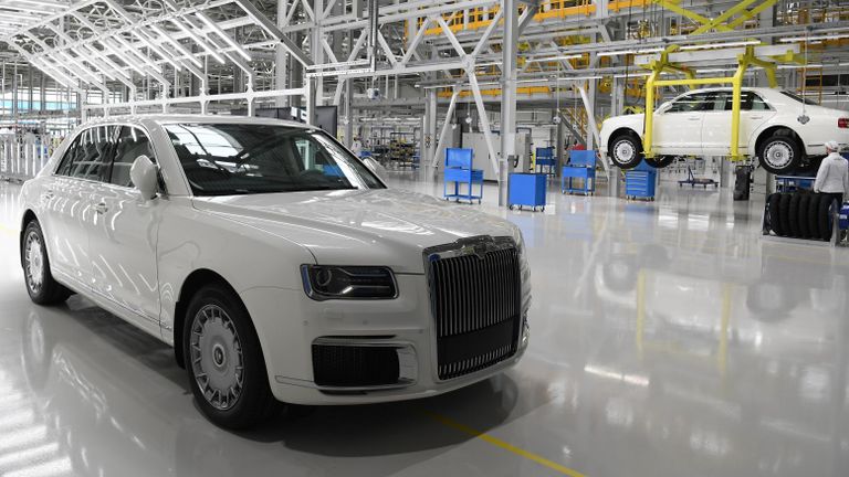 Старт серийного производства автомобилей Aurus Senat Старт серийного производства автомобилей Aurus Senat