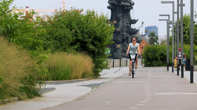 Благоустройство пешеходных зон на Садовом кольце
