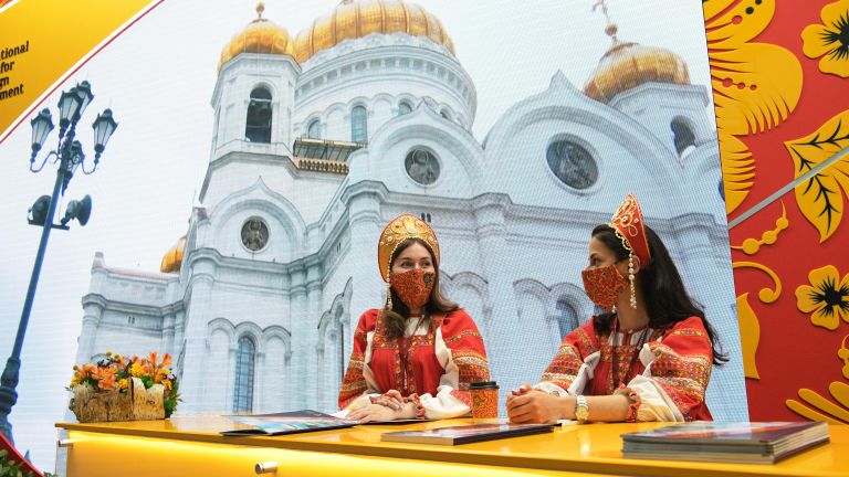 Стенд агентства Современное развитие на Петербургском международном экономическом форуме - 2021 в конгрессно-выставочном центре Экспофорум Стенд агентства Современное развитие на Петербургском международном экономическом форуме - 2021 в конгрессно-выставочном центре Экспофорум