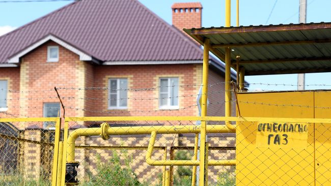 Газораспределительная станция в селе Каюки Спасского района Республики Татарстан