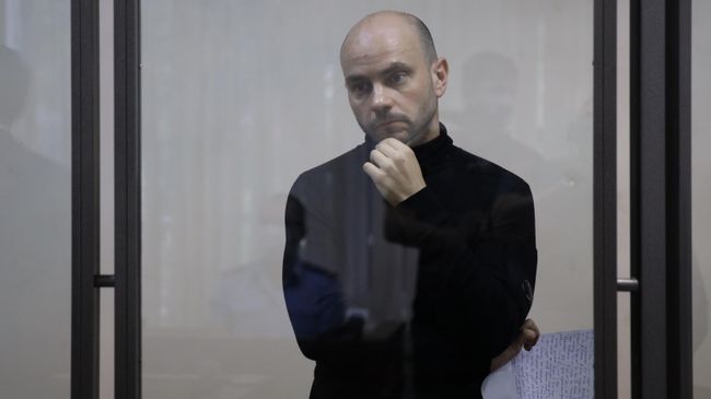 Экс-глава Открытой России* Андрей Пивоваров в Первомайском районном суде города Краснодара
