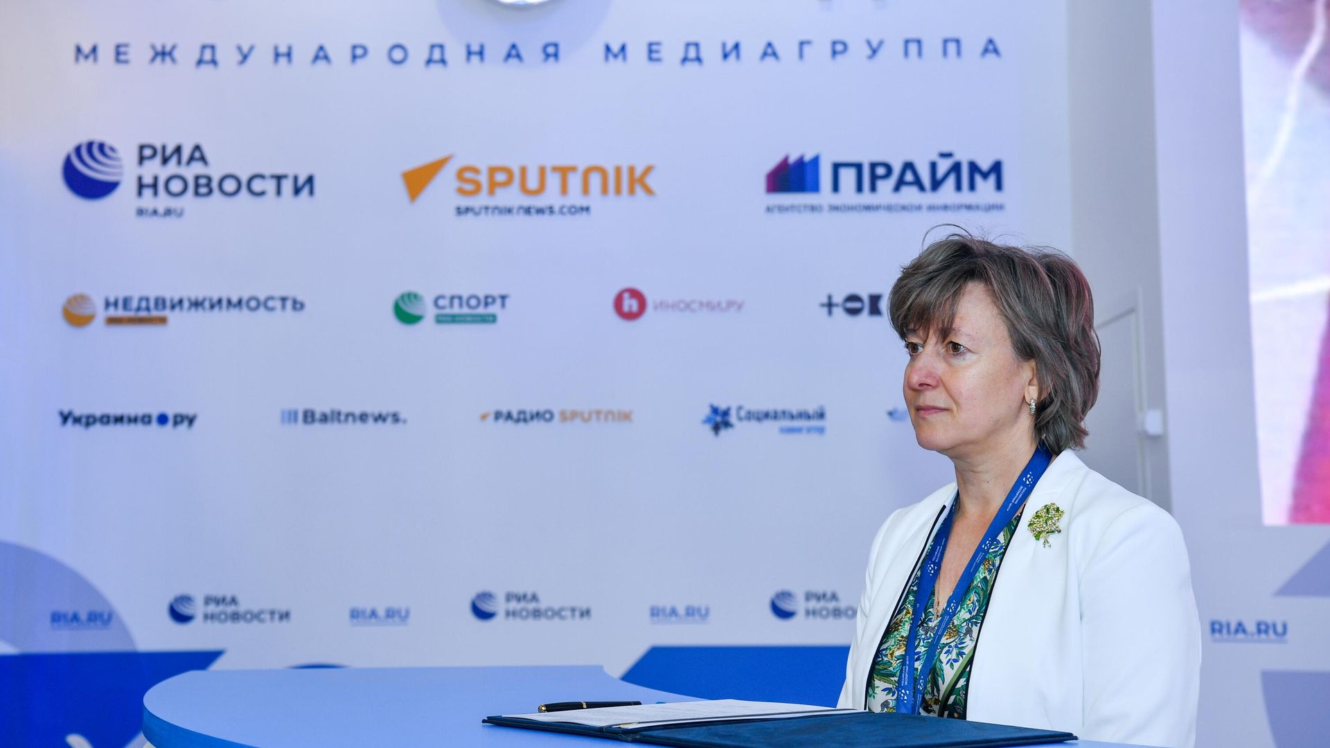 ПМЭФ-2021. Работа стенда МИА Россия сегодня ПМЭФ-2021. Работа стенда МИА Россия сегодня - РИА Новости, 1920, 02.06.2021