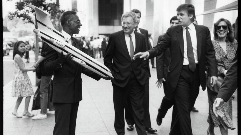 Случайная встреча: Дональд Трамп. 25 мая 1989