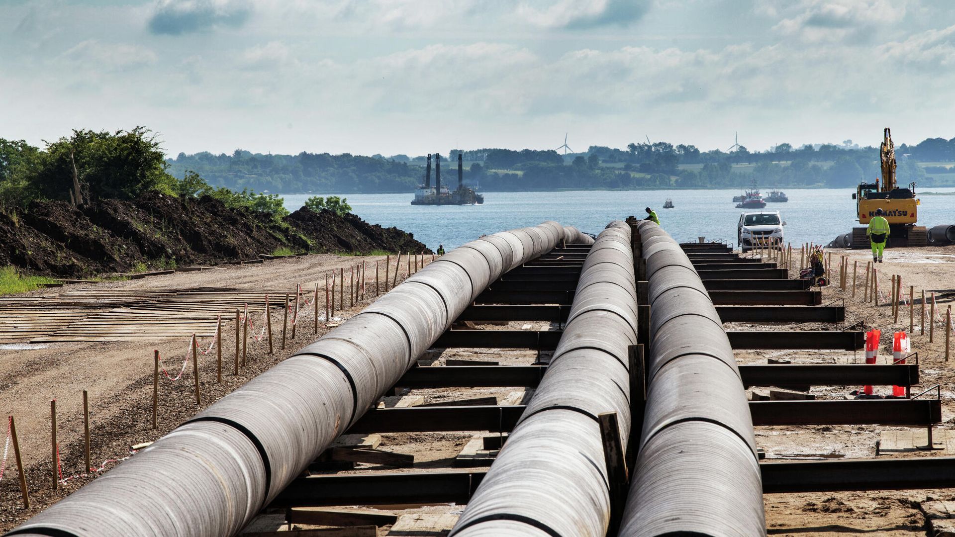 Подготовка к строительству газопровода Baltic Pipe Подготовка к строительству газопровода Baltic Pipe - РИА Новости, 1920, 04.06.2021