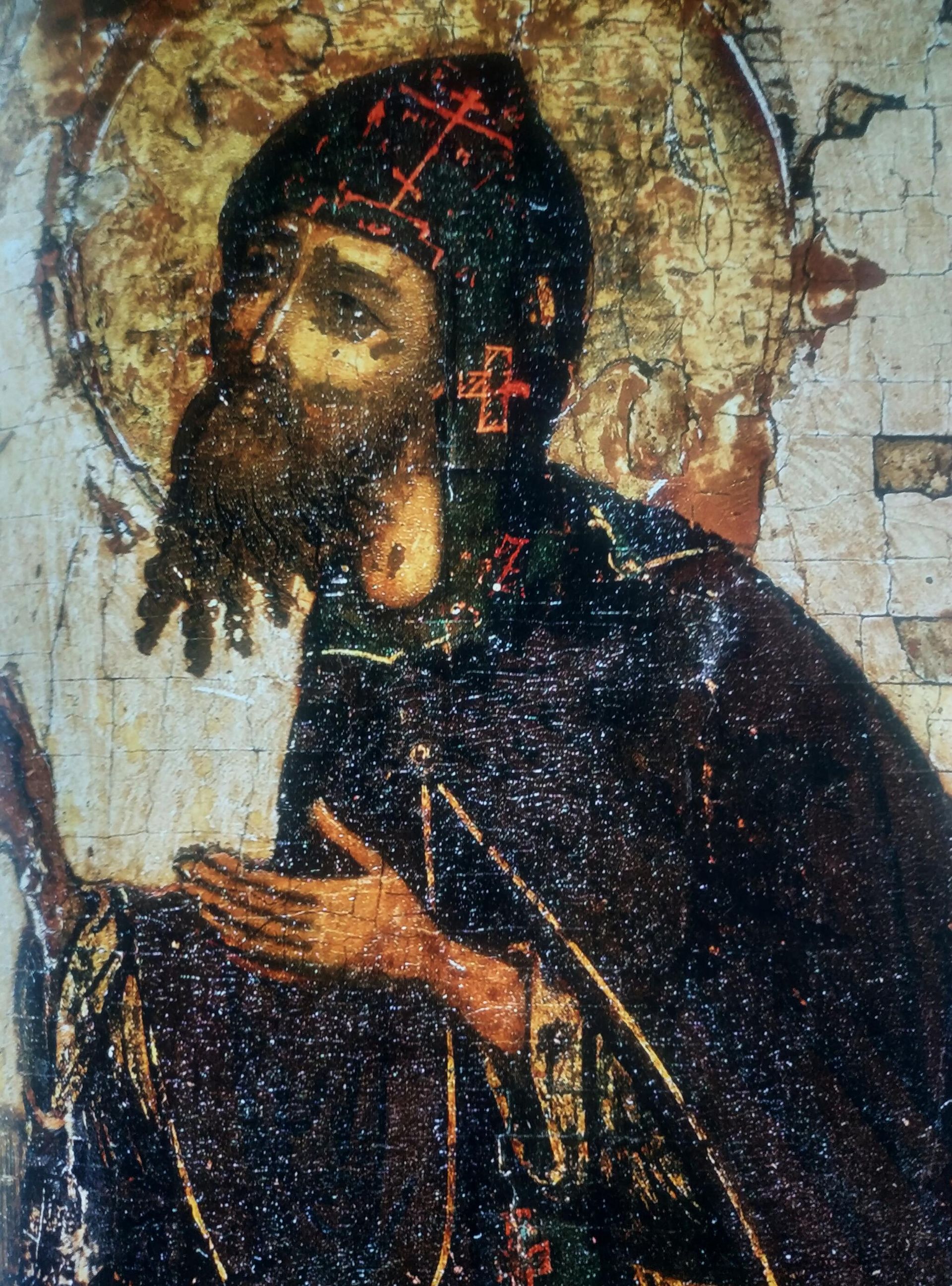 Александр Невский. Фрагмент иконы XVII века Александр Невский. Фрагмент иконы XVII века - РИА Новости, 1920, 04.06.2021