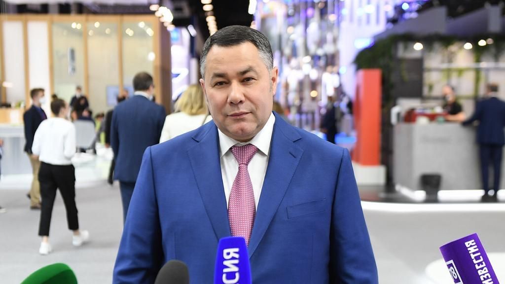 Губернатор Тверской области Игорь Руденя на Петербургском международном экономическом форуме Губернатор Тверской области Игорь Руденя на Петербургском международном экономическом форуме - РИА Новости, 1920, 04.06.2021