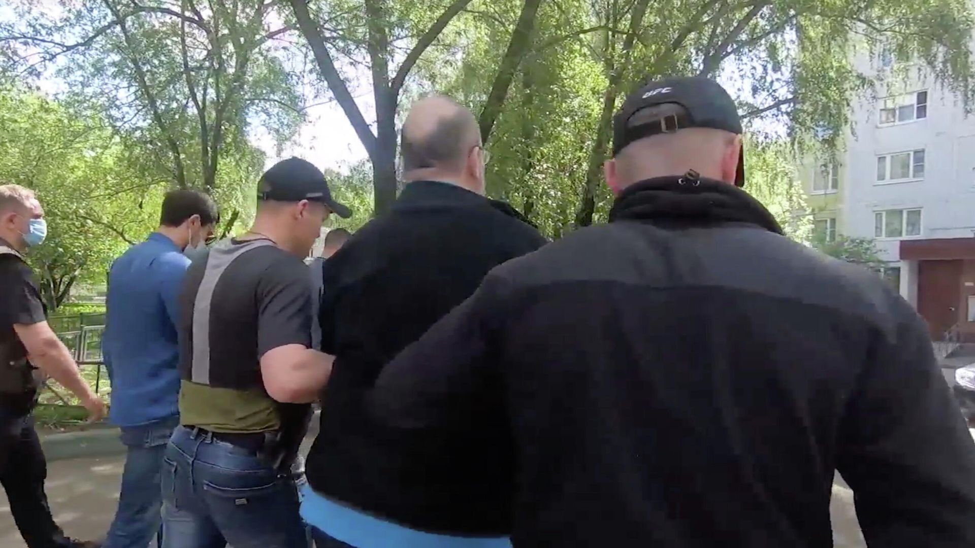Задержание агента украинских спецслужб. Кадр из видео Задержание агента украинских спецслужб. Кадр из видео - РИА Новости, 1920, 07.06.2021