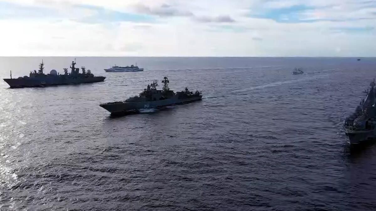 Тактическая группа надводных боевых кораблей Тихоокеанского флота - РИА Новости, 1920, 28.08.2021