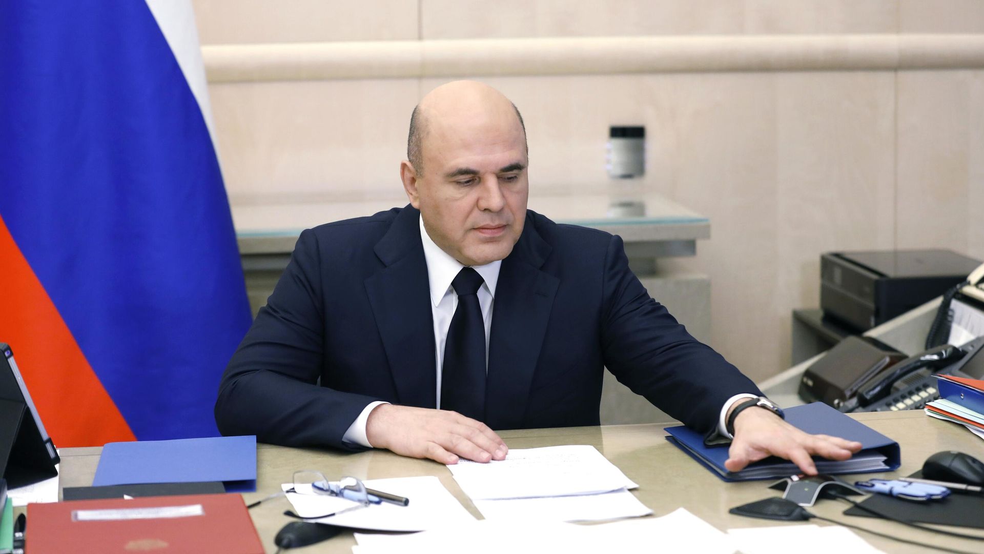 Председатель правительства РФ Михаил Мишустин Председатель правительства РФ Михаил Мишустин - РИА Новости, 1920, 26.02.2024