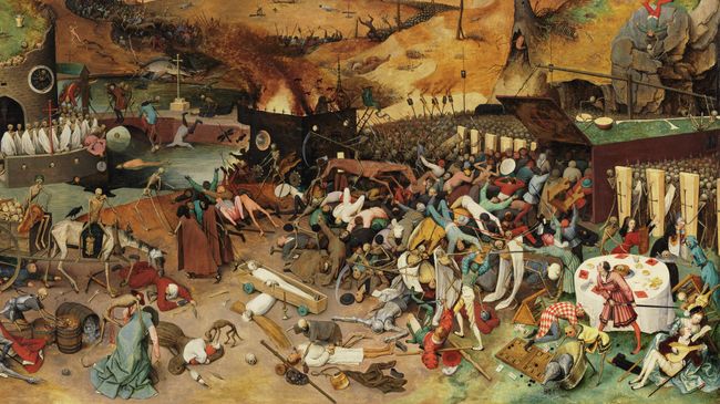 Питер Брейгель Старший, Триумф смерти, 1562 Питер Брейгель Старший, Триумф смерти, 1562