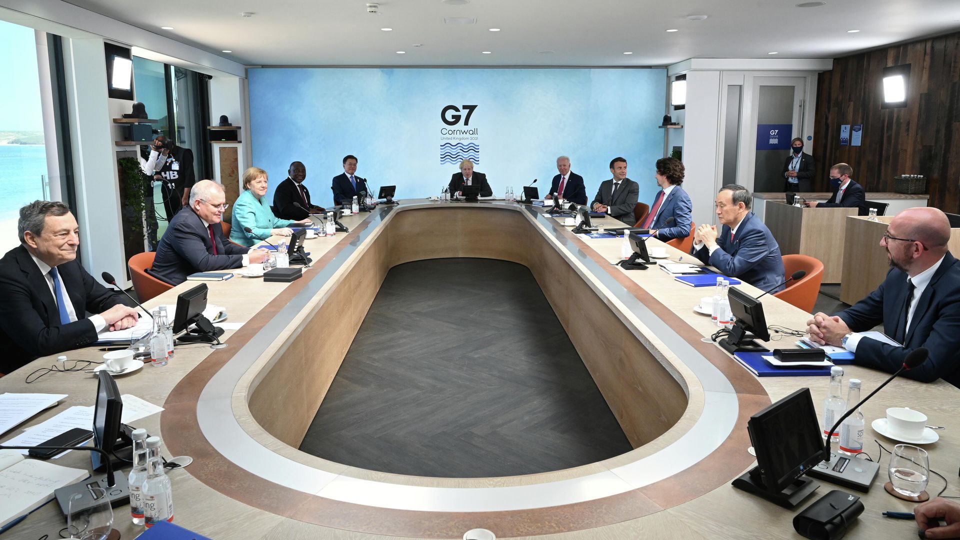 Саммит G7 в Великобритании Саммит G7 в Великобритании - РИА Новости, 1920, 13.06.2021