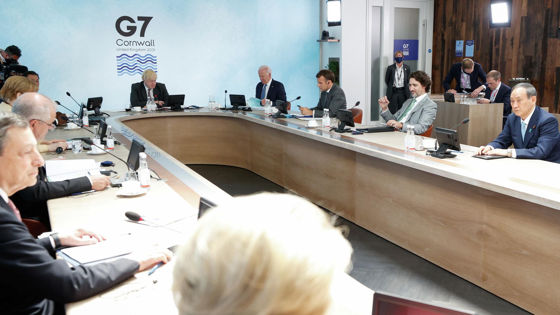 Саммит G7 в Великобритании Саммит G7 в Великобритании - РИА Новости, 1920, 13.06.2021