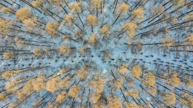 Работа фотографа из Китая Чан Сюя На лыжах в весну, занявшая первое место в категории Моя планета в Фотоконкурсе имени Андрея Стенина Работа фотографа из Китая Чан Сюя На лыжах в весну, занявшая первое место в категории Моя планета в Фотоконкурсе имени Андрея Стенина