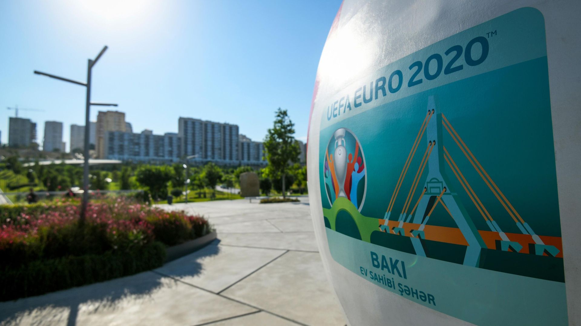 Баку в преддверии ЧЕ-2020 по футболу Баку в преддверии ЧЕ-2020 по футболу - РИА Новости, 1920, 15.06.2021