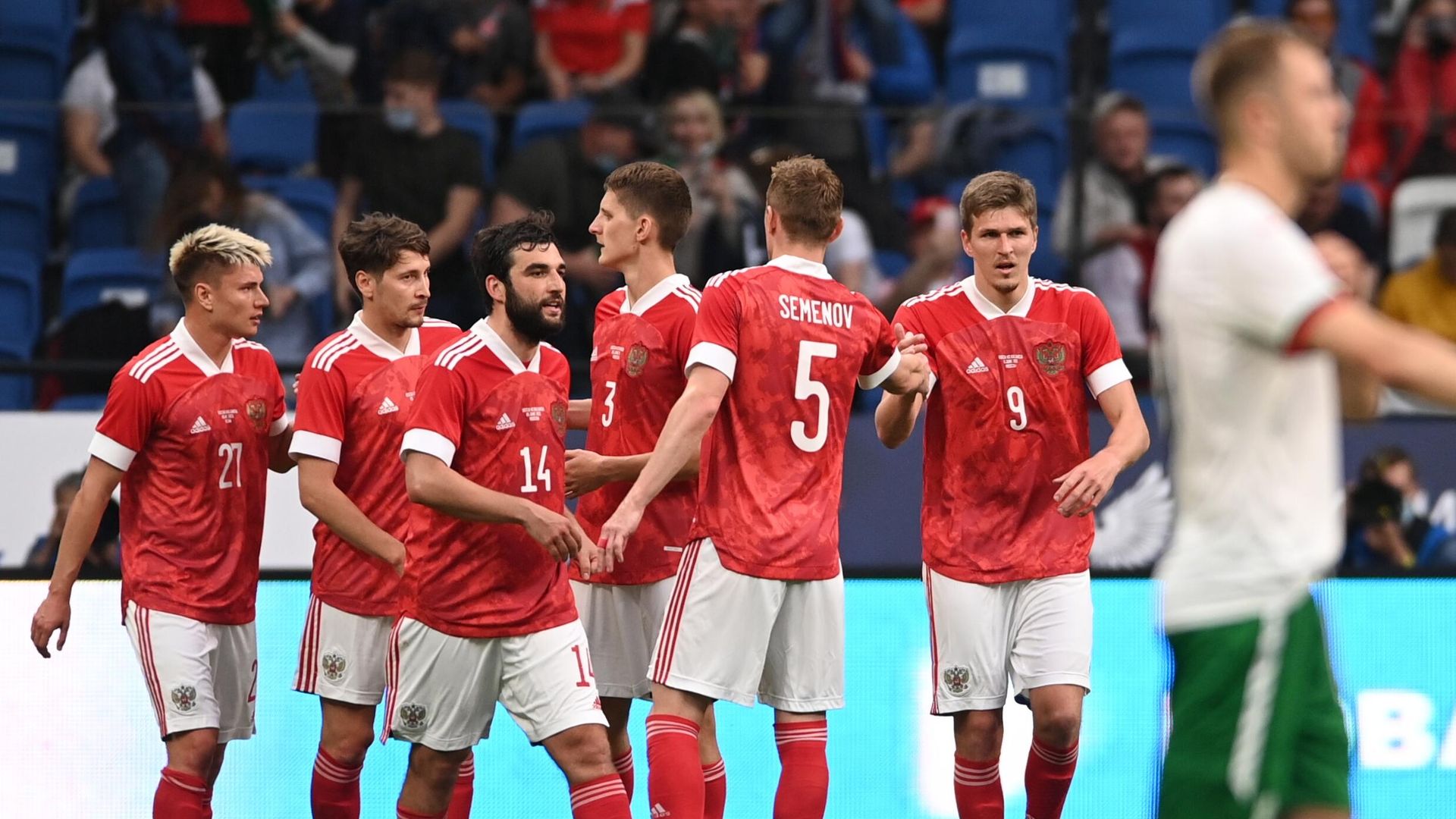 Игроки сборной России Игроки сборной России - РИА Новости, 1920, 16.06.2021