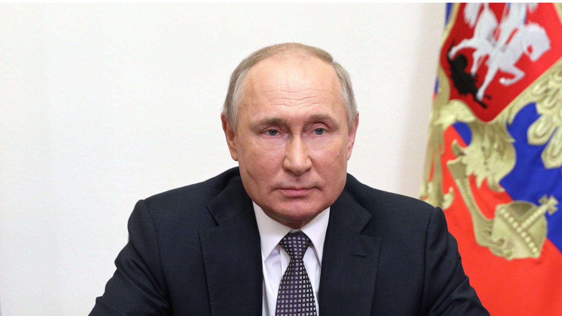 Президент РФ Владимир Путин выступает с видеообращением к участникам и гостям IX Московской конференции по международной безопасности - РИА Новости, 1920, 26.06.2021