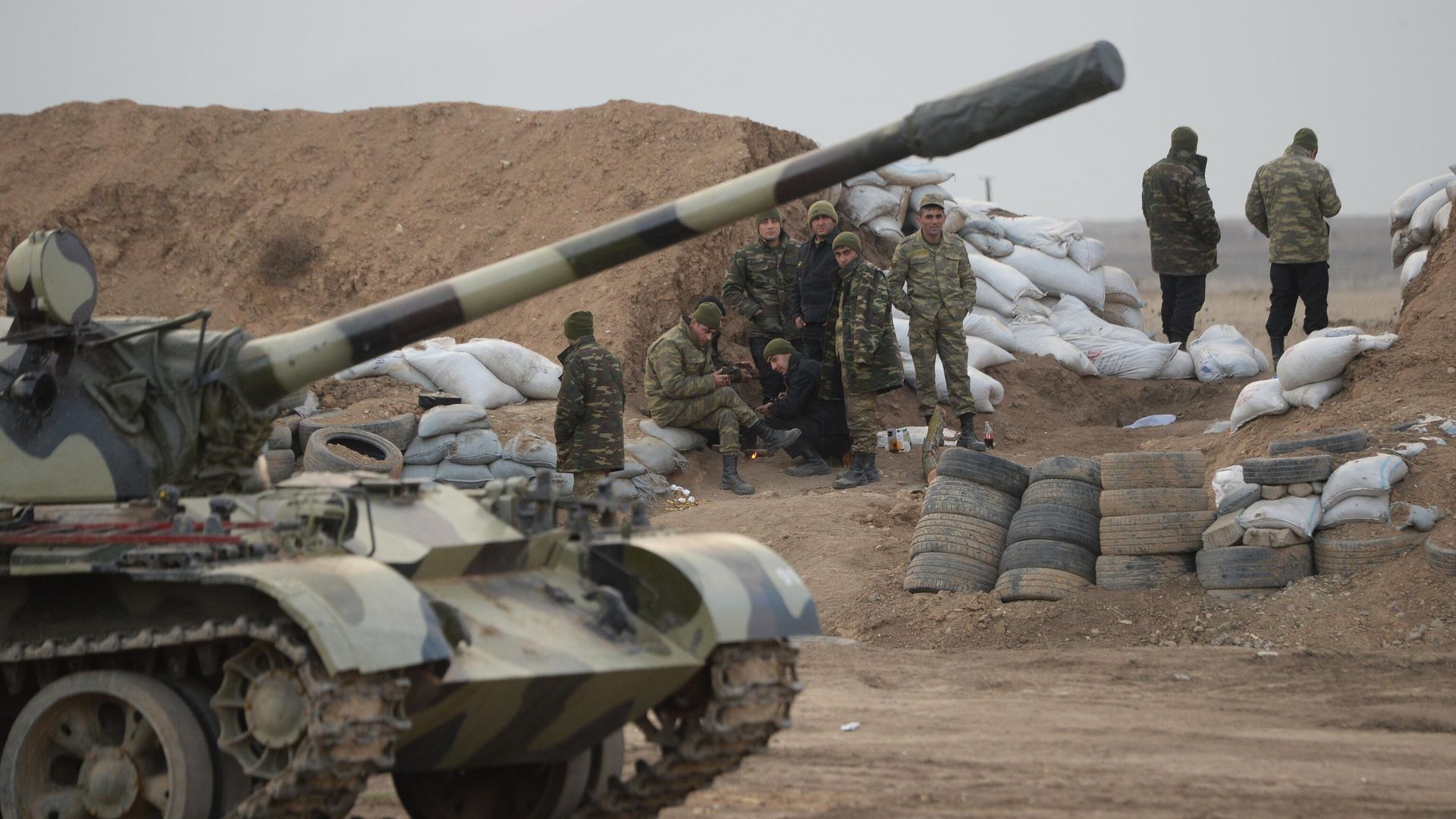 Азербайджанские военнослужащие на территории Агдамского района - РИА Новости, 1920, 14.10.2021