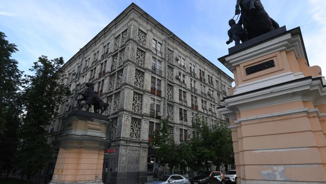 Дом-объект культурного наследия по адресу Ленинградский проспект дом 27. 