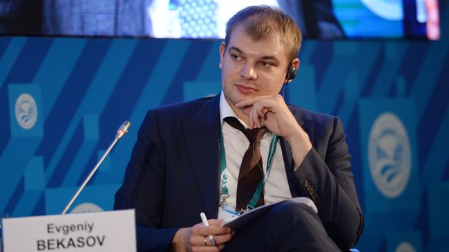 Главный редактор телеканала Россия-24 Евгений Бекасов 