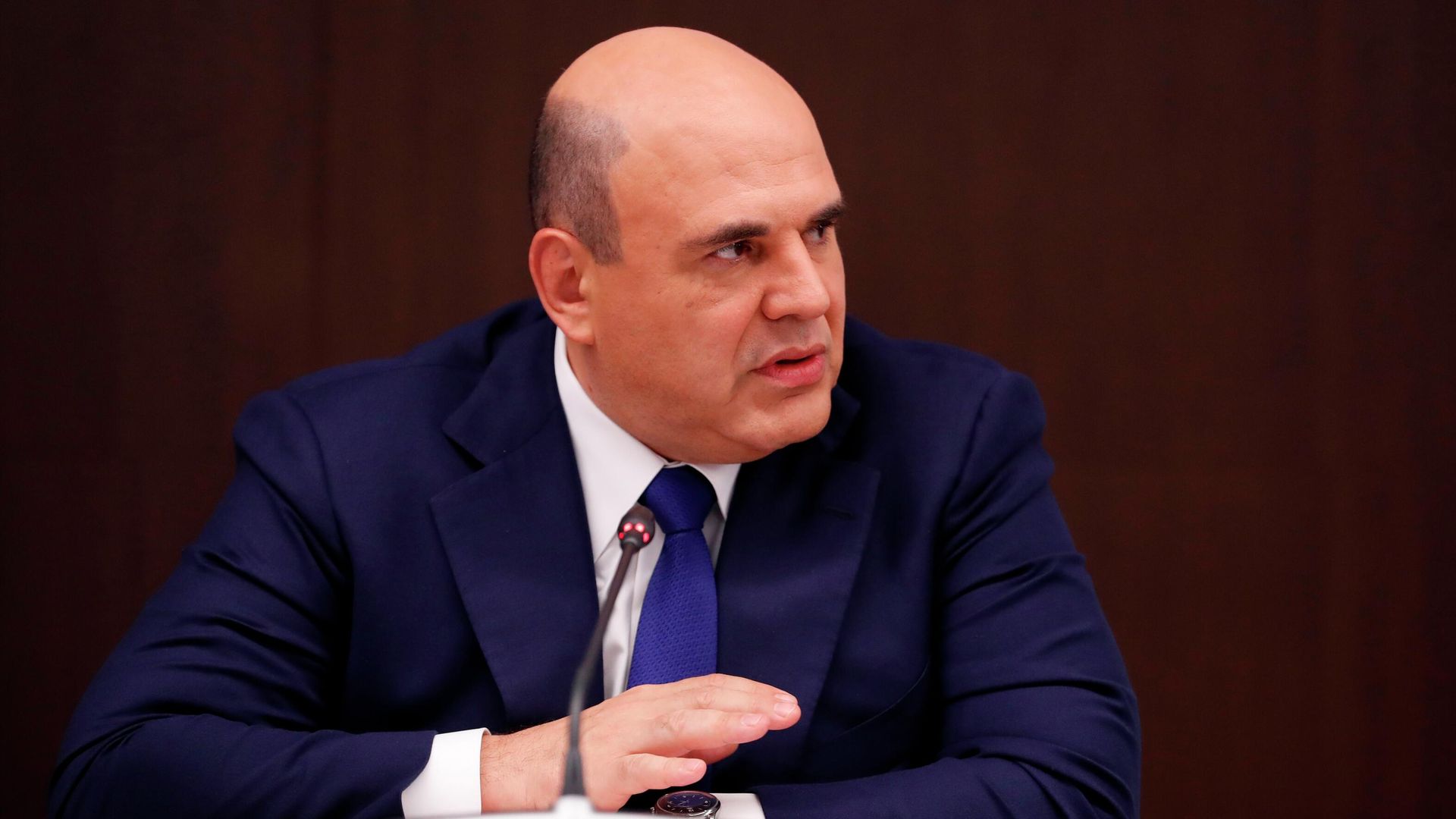 Председатель правительства РФ Михаил Мишустин на встрече с представителями российского и иностранного бизнеса в Екатеринбурге Председатель правительства РФ Михаил Мишустин на встрече с представителями российского и иностранного бизнеса в Екатеринбурге - РИА Новости, 1920, 07.07.2021