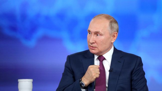Прямая линия с президентом РФ Владимиром Путиным