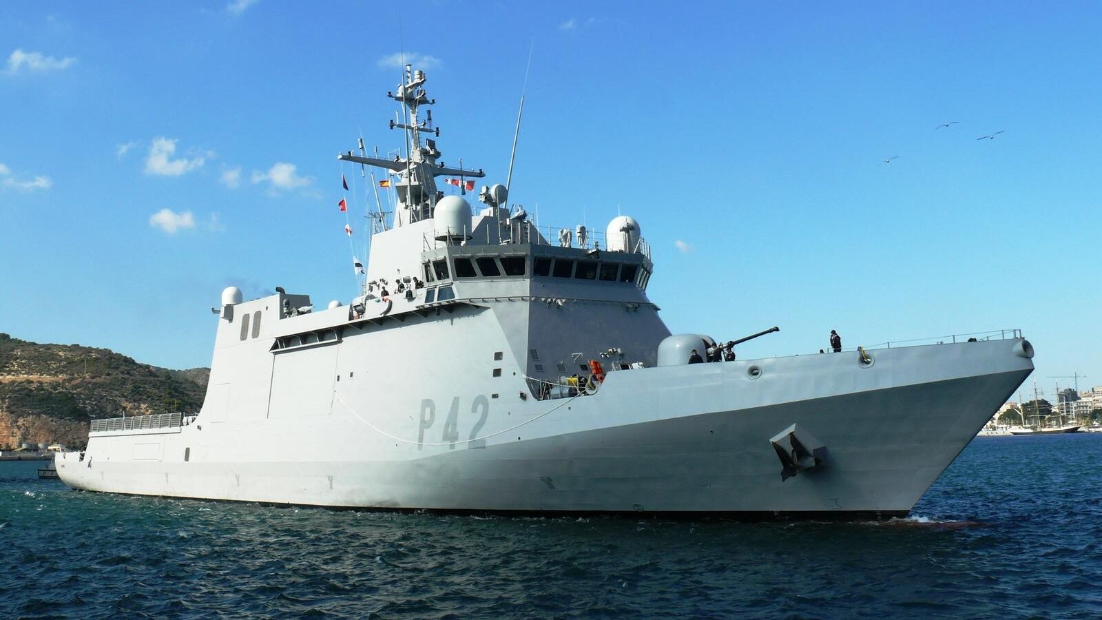 Патрульный корабль ВМС Испании Патрульный корабль ВМС Испании - РИА Новости, 1920, 07.07.2021