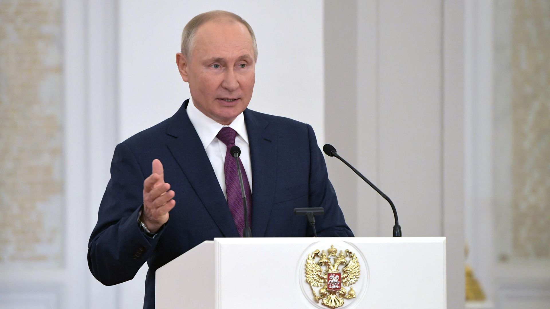 Президент Российской Федерации Владимир Путин Президент Российской Федерации Владимир Путин - РИА Новости, 1920, 12.07.2021