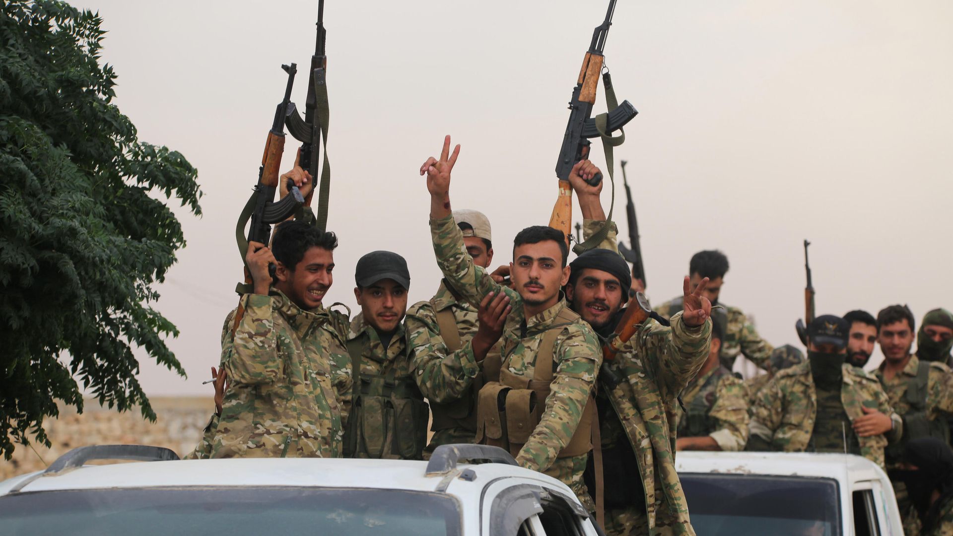 Повстанцы из FSA (Free Syrian Army) Повстанцы из FSA (Free Syrian Army) - РИА Новости, 1920, 11.07.2021