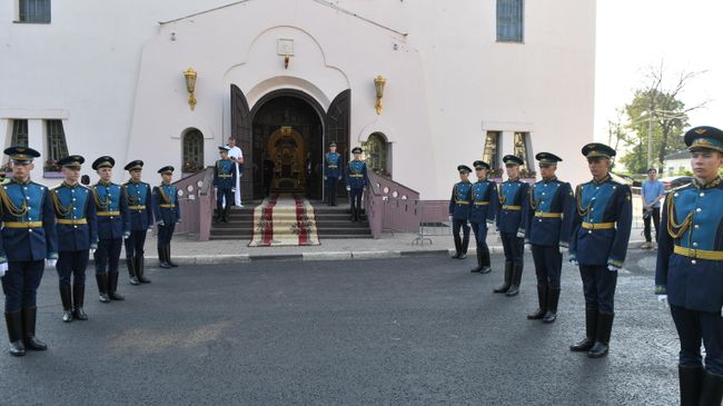 В Тверь прибыл ковчег с мощами Александра Невского