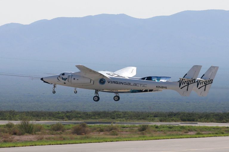 Космический корабль VSS Unity компании Virgin Galactic Космический корабль VSS Unity компании Virgin Galactic