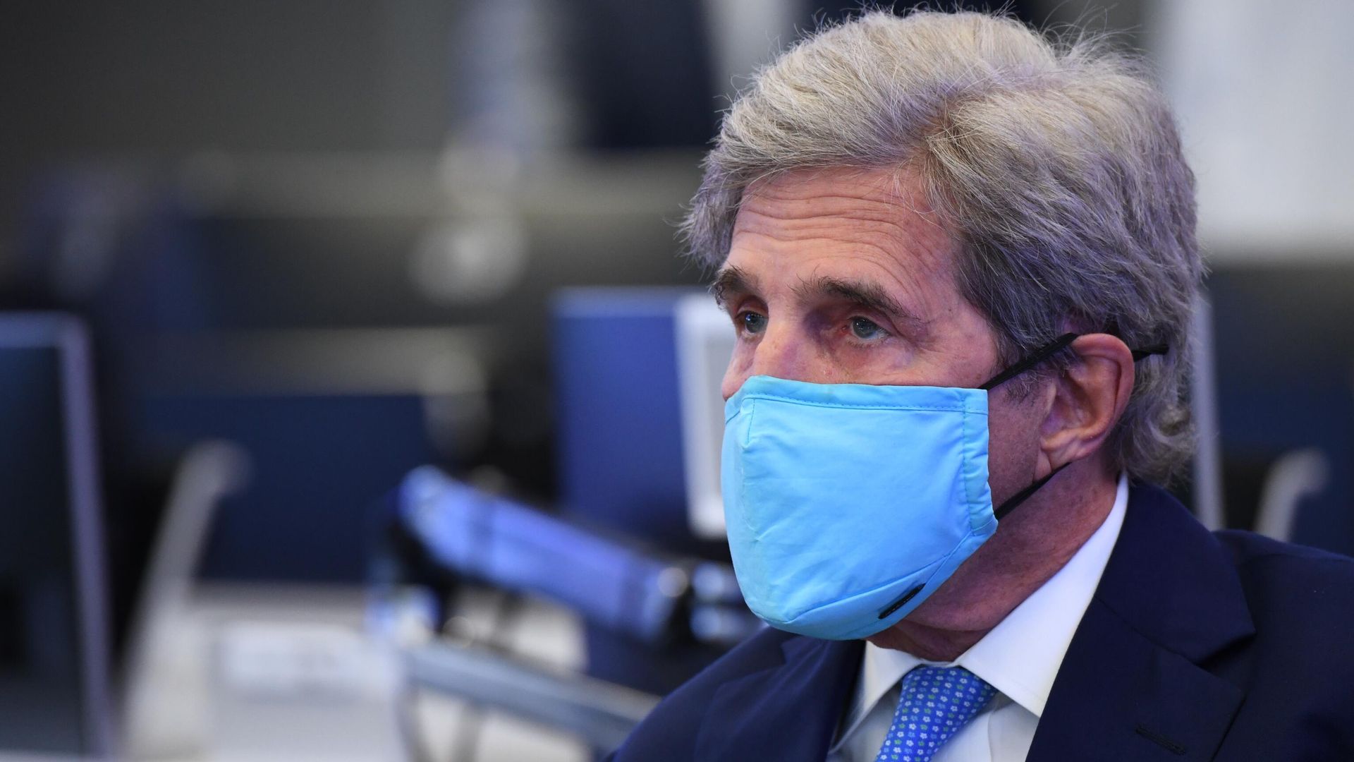 Специальный представитель президента США по вопросам климата Джон Керри в координационном центре при правительстве РФ - РИА Новости, 1920, 15.07.2021