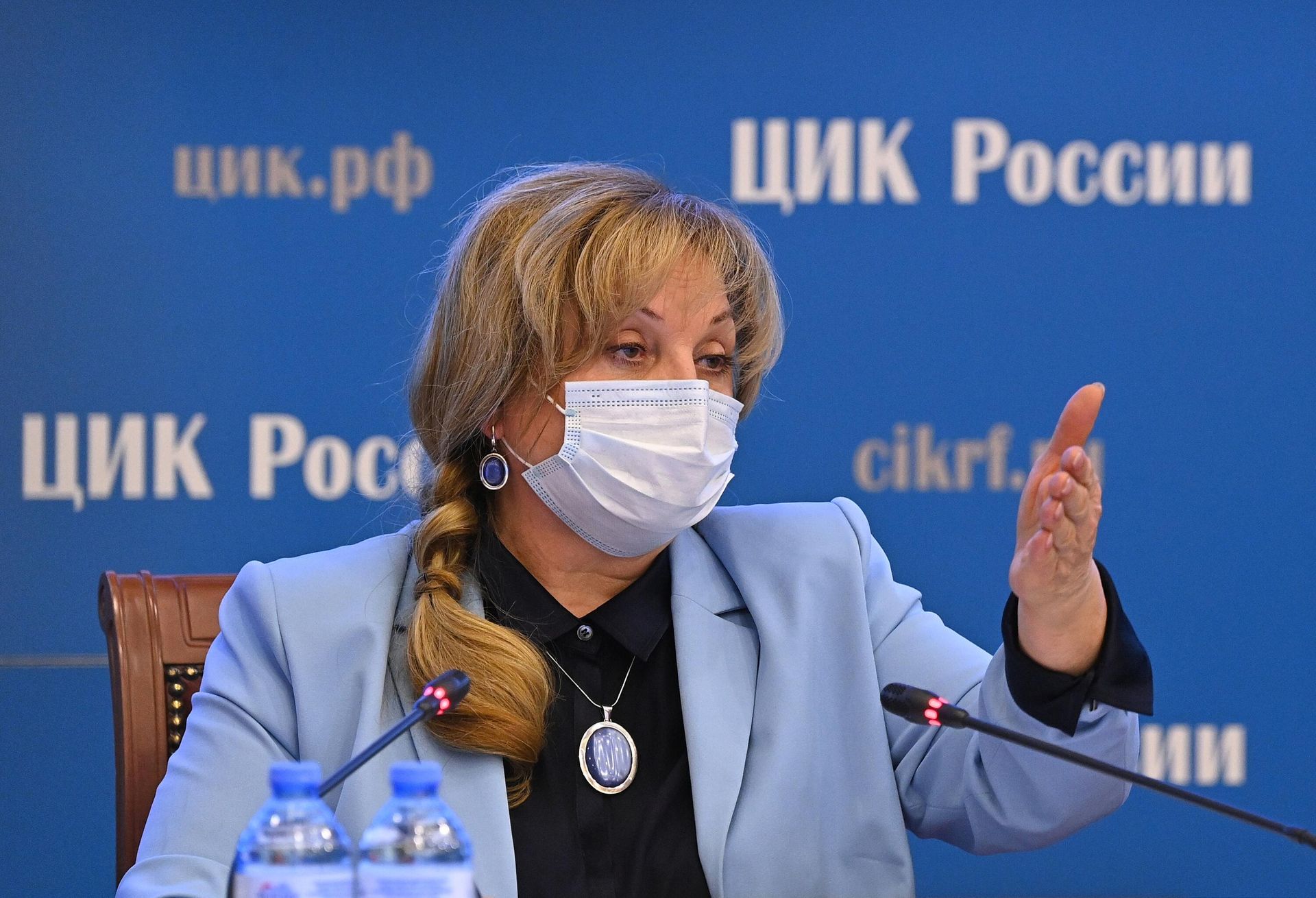 Председатель Центральной избирательной комиссии РФ Элла Памфилова на заседании Центральной избирательной комиссии РФ Председатель Центральной избирательной комиссии РФ Элла Памфилова на заседании Центральной избирательной комиссии РФ - РИА Новости, 1920, 09.09.2021