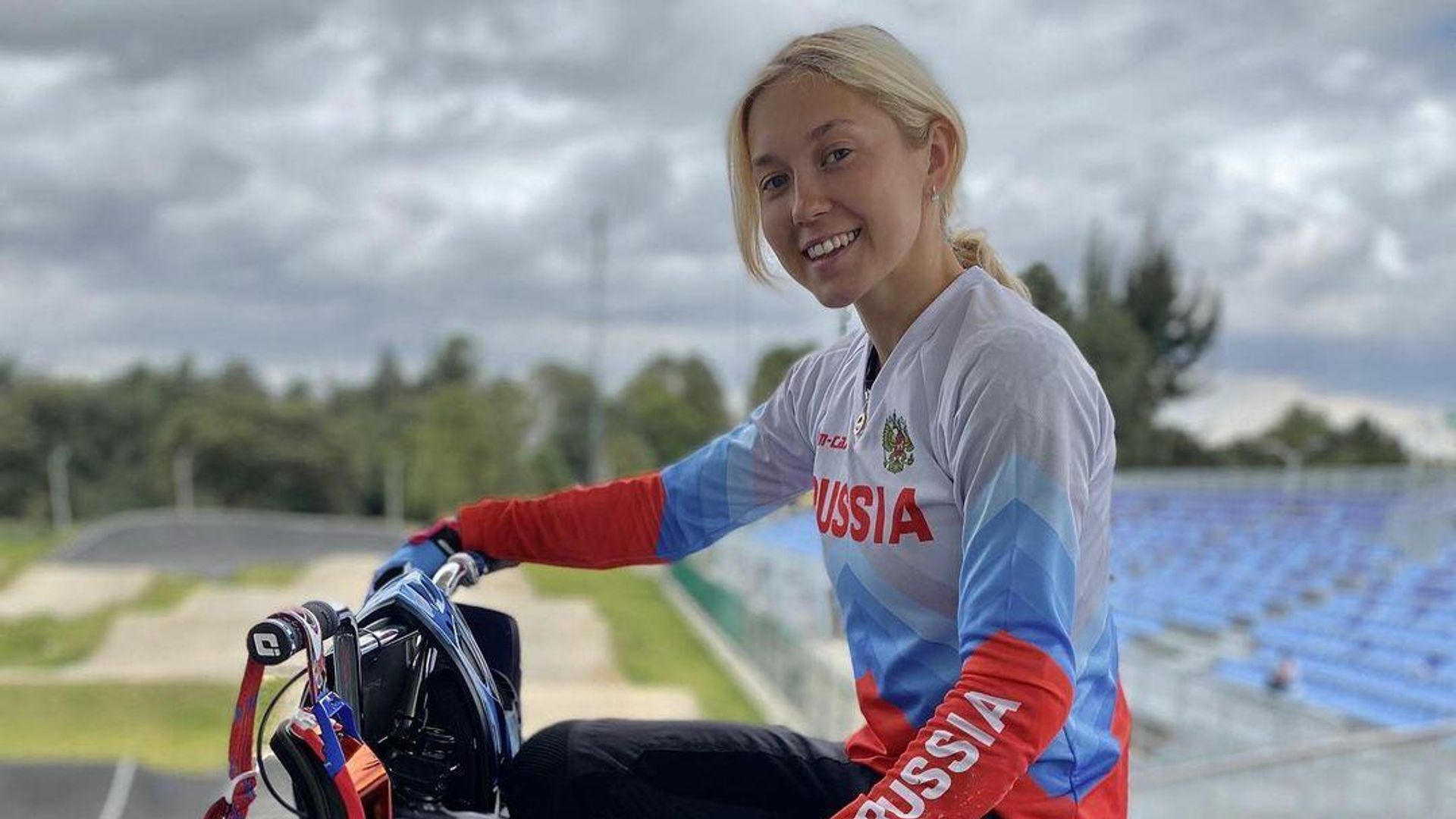 Гонщик BMX Наталья Суворова (Россия) Гонщик BMX Наталья Суворова (Россия) - РИА Новости, 1920, 18.07.2021