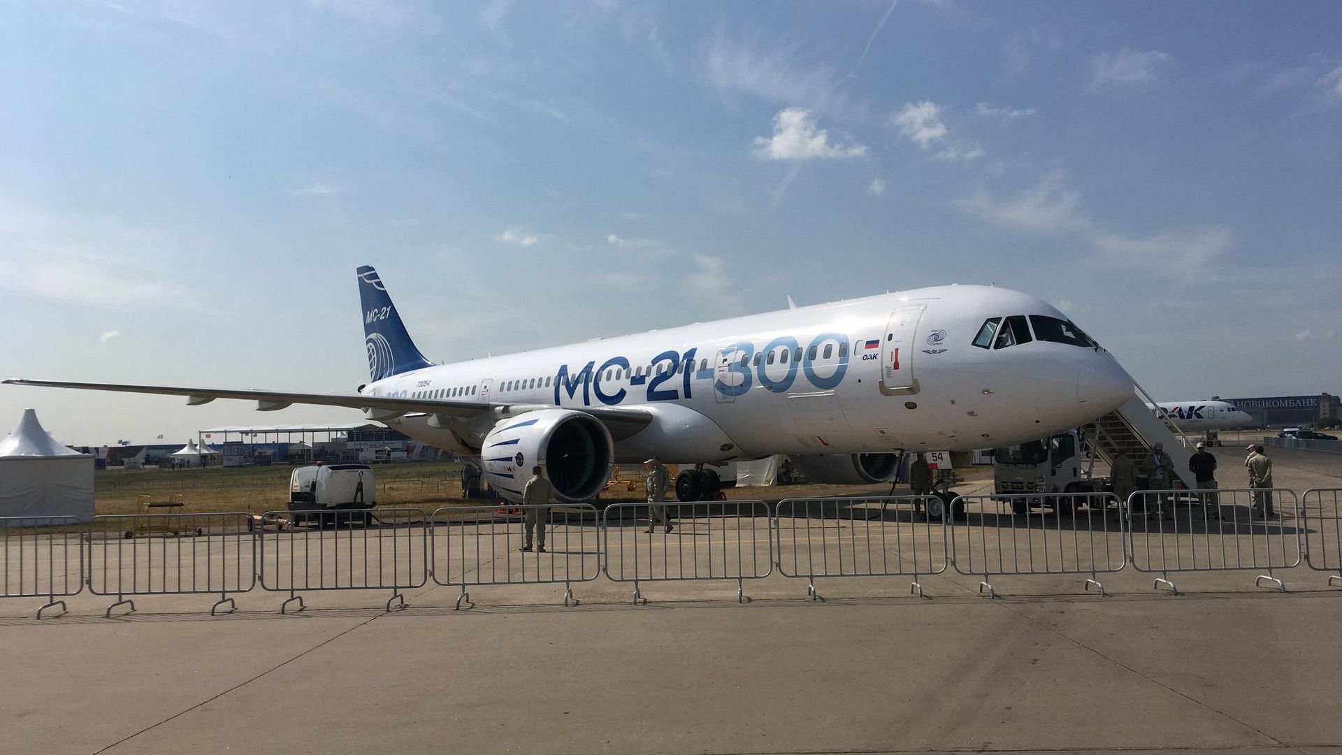 Среднемагистральный пассажирский самолет МС-21-300 Среднемагистральный пассажирский самолет МС-21-300 - РИА Новости, 1920, 22.08.2021